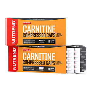 Nutrend Carnitine Compressed Caps  Dose mit 120 Kapseln