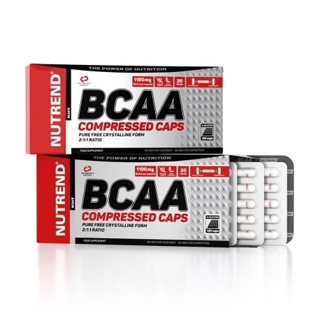 Nutrend BCAA Compressed Caps 120 Kapseln